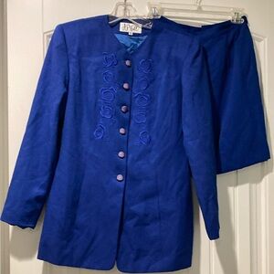 J.P.Fall mini skirt and jacket